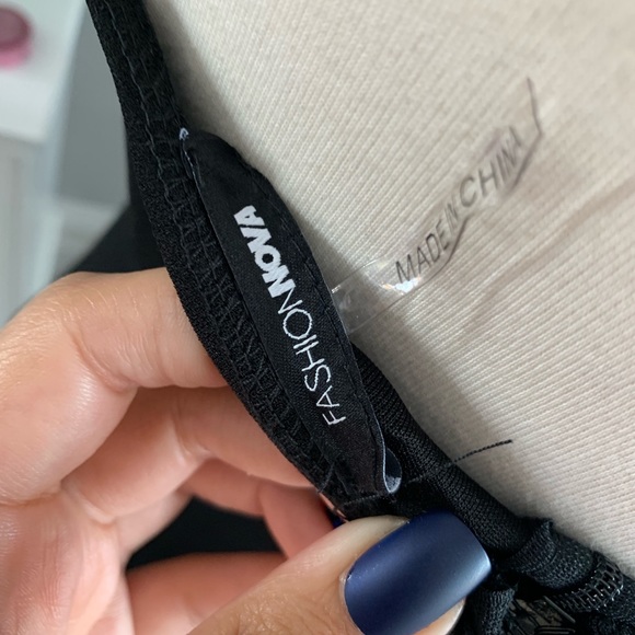 FashionNova | little black dress with longline blazer size small - Picture 10 of 11